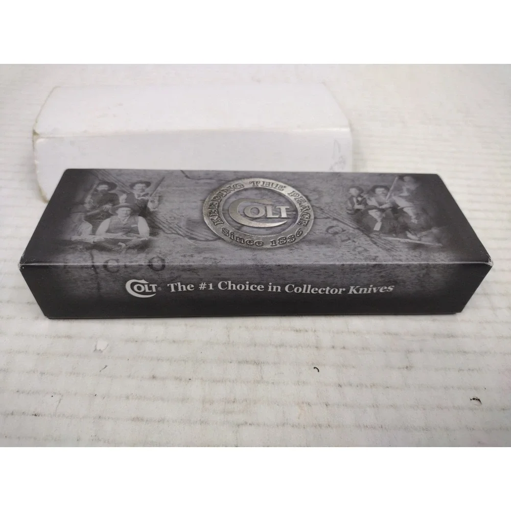 Colt Keeping The Peace CT482 2 Blade Shotgun Rifle Buckshot Bone Trapper Knife